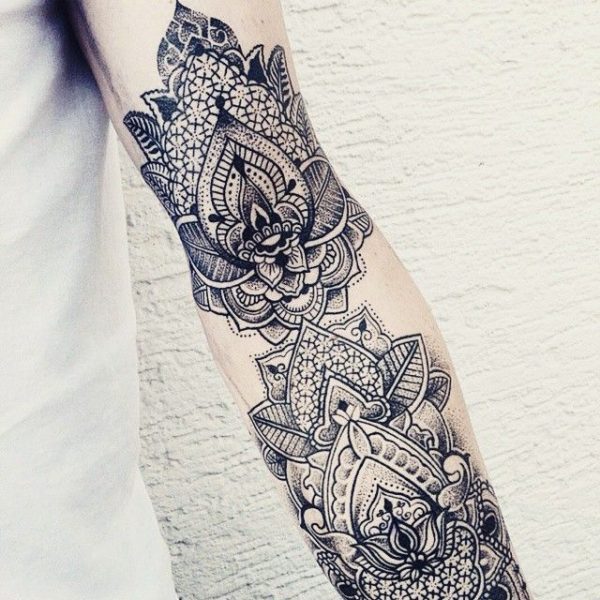 110 Mandalas Tattoos for girls