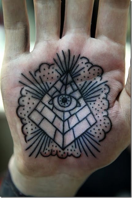 Spectacular Palm Tattoo Designs