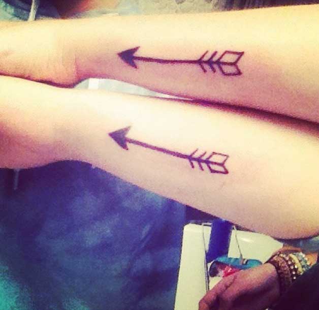 +100 Tattoos for greatest pals with nice designs