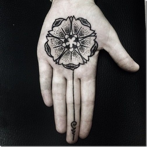 Spectacular Palm Tattoo Designs