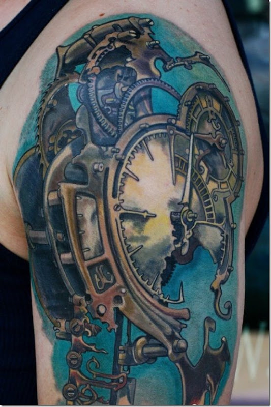 Extra Cool Steampunk Tattoo Designs