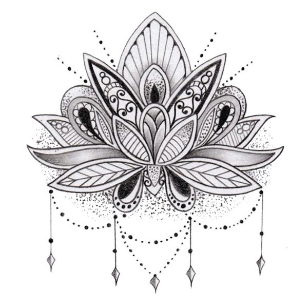 110 Mandalas Tattoos for girls