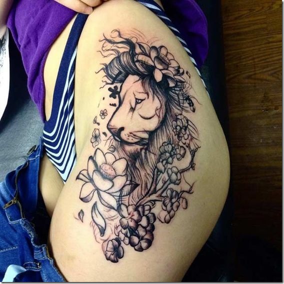 Seductive Hip Tattoos For Ladies