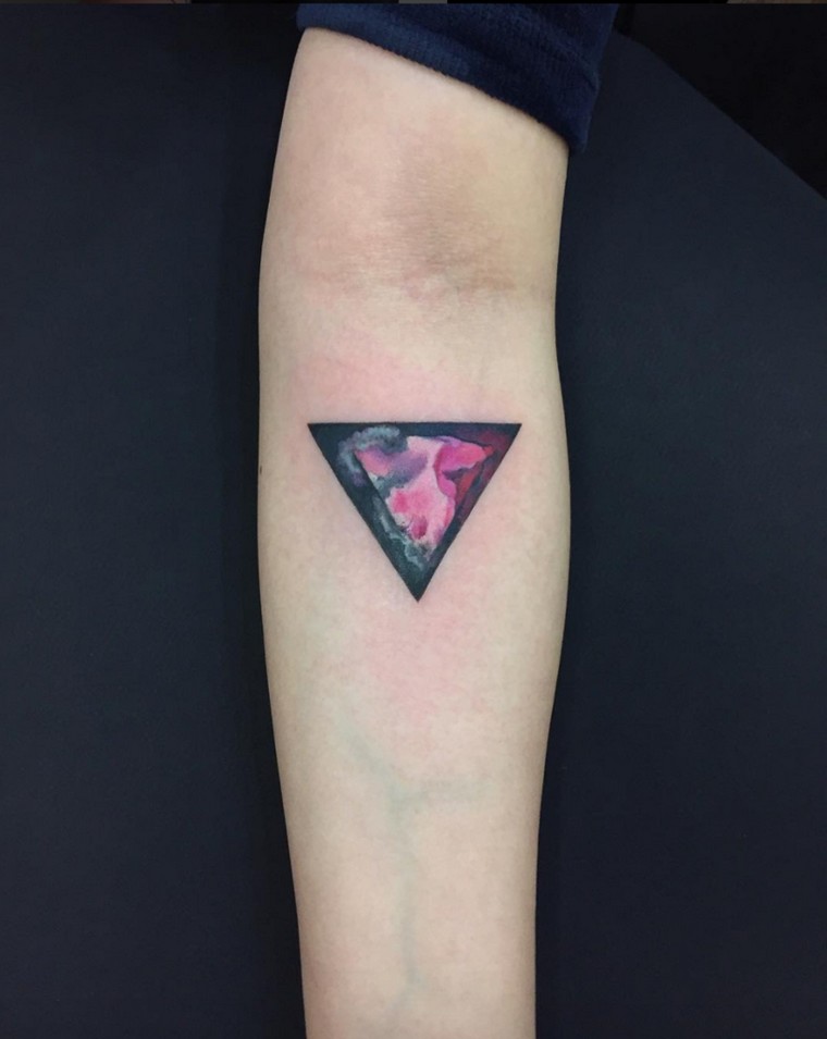 Geometric tattoo: 30 new tattoo concepts triangle, circle, square, rectangle ...