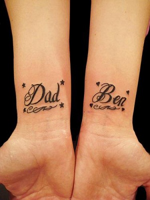 120 Tattoos of names of Youngsters