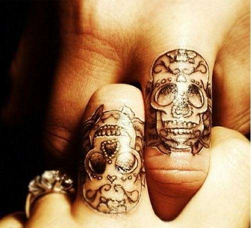 Wonderful Mexican cranium tattoos