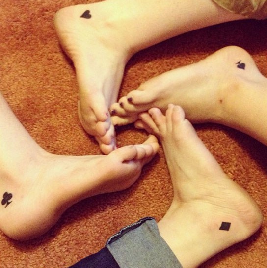 +100 Tattoos for greatest pals with nice designs