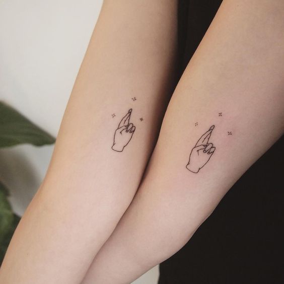 +100 Tattoos for greatest pals with nice designs