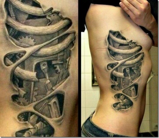 Extra Cool Steampunk Tattoo Designs