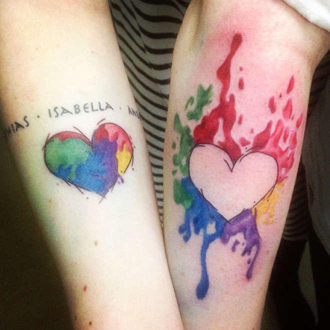 +100 Tattoos for greatest pals with nice designs