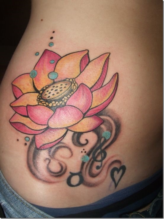 Superior Lotus Flower Tattoo Designs