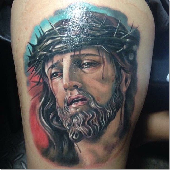 Venerate Jesus Christ Tattoo Designs