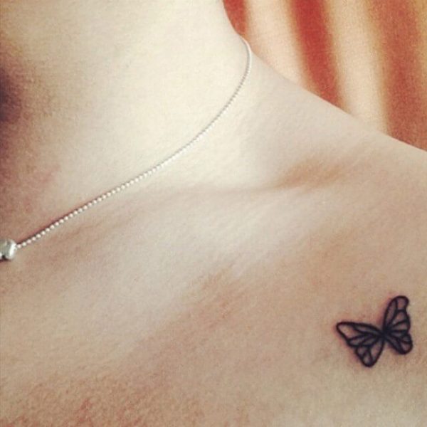 Small and delicate shoulder tattoos for girls