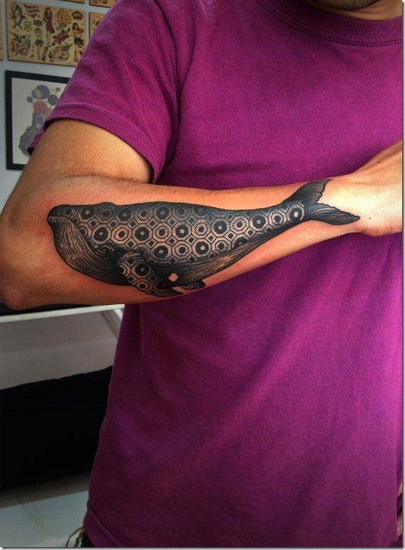 Lovely Exterior Of The Forearm Tattoos