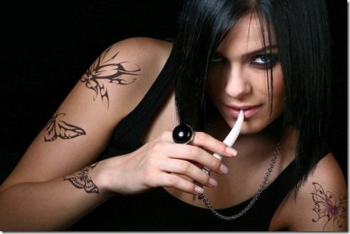 Sizzling Butterfly Tattoo Designs for Ladies