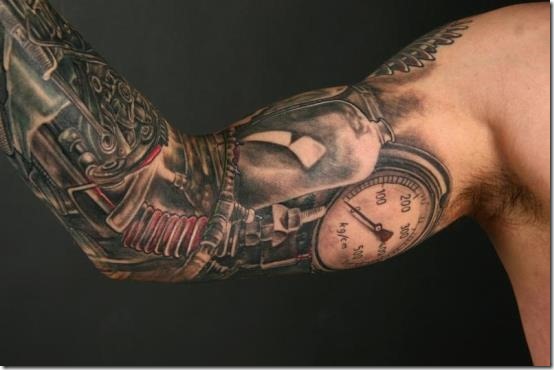 Extra Cool Steampunk Tattoo Designs