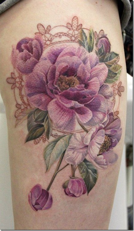 Beautiful Flower Tattoos For Women