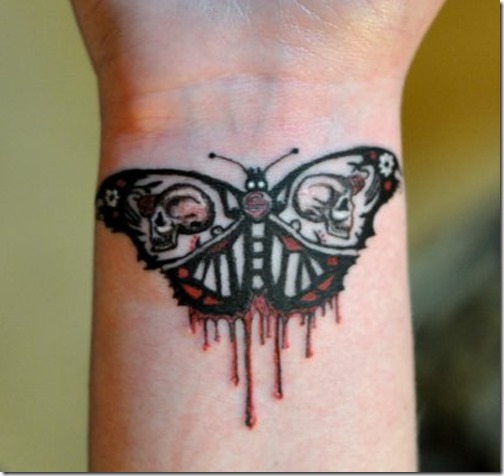 Sizzling Butterfly Tattoo Designs for Ladies