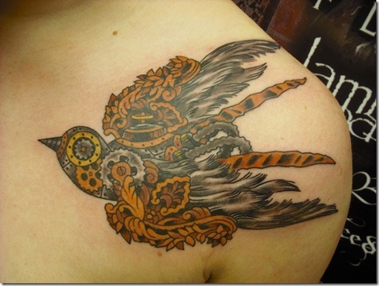 Extra Cool Steampunk Tattoo Designs