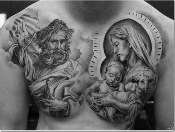 Venerate Jesus Christ Tattoo Designs