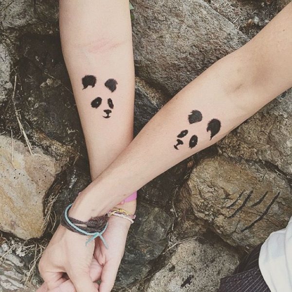 +100 Tattoos for greatest pals with nice designs