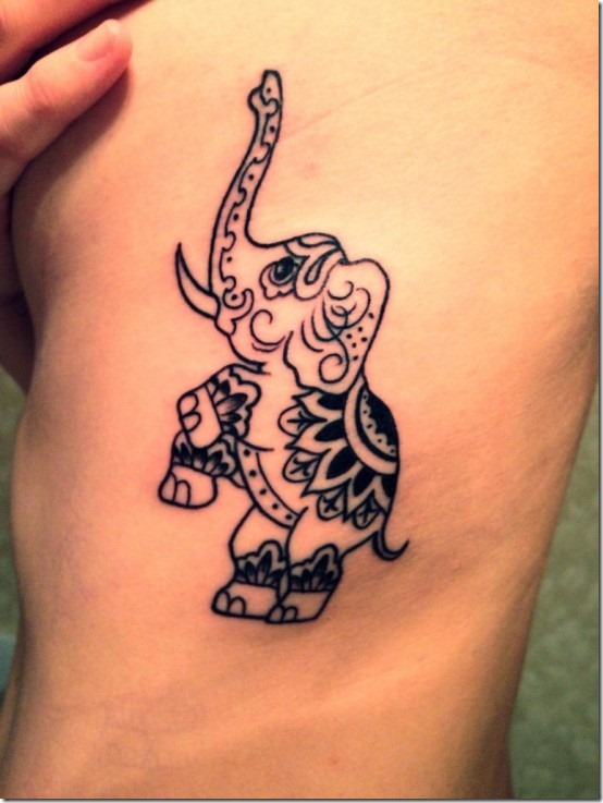 Inventive Elephant Tattoo Designs For Males And Girls