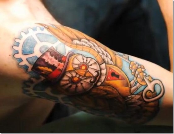 Extra Cool Steampunk Tattoo Designs