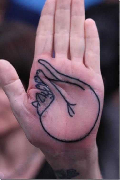 Spectacular Palm Tattoo Designs