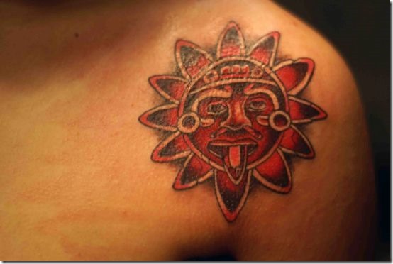 Distinctive Aztec Tattoos For Males