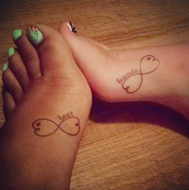 +100 Tattoos for greatest pals with nice designs