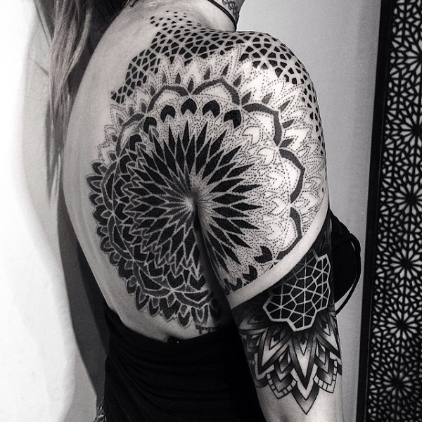 110 Mandalas Tattoos for girls