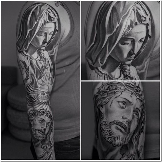 Venerate Jesus Christ Tattoo Designs