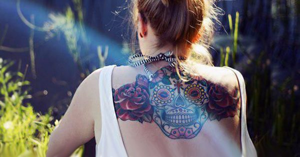 Wonderful Mexican cranium tattoos