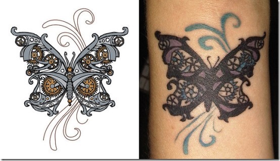 Extra Cool Steampunk Tattoo Designs