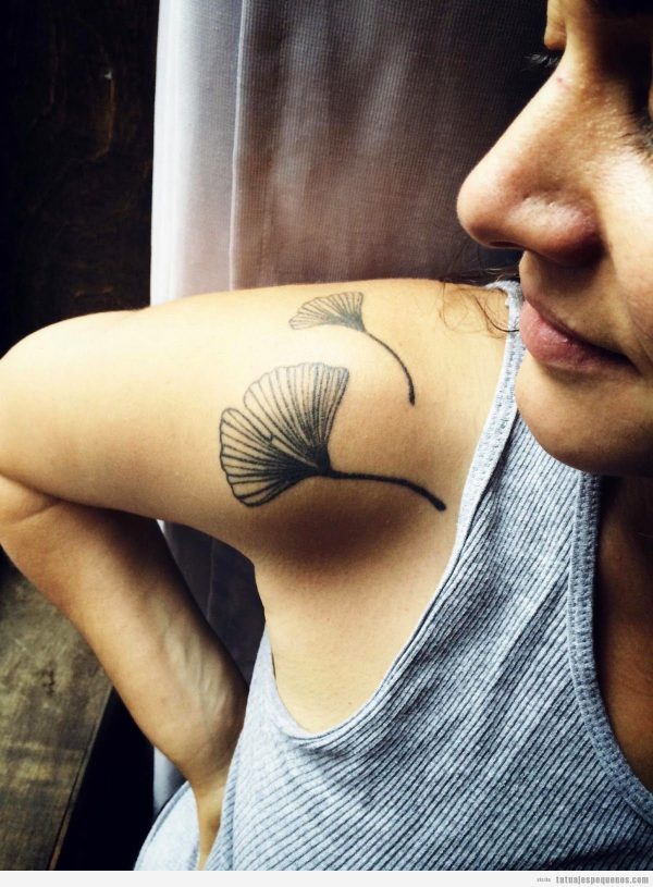 Small and delicate shoulder tattoos for girls