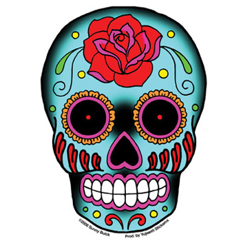 Wonderful Mexican cranium tattoos