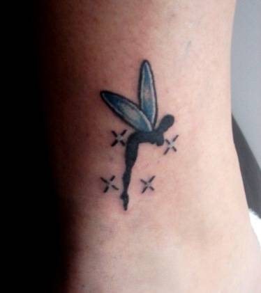 108 Tattoos of owls and fairies for girls