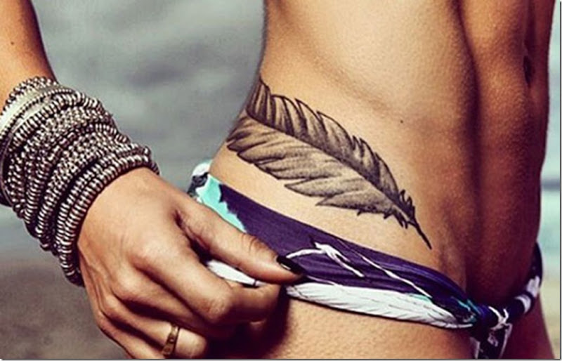 Seductive Hip Tattoos For Ladies