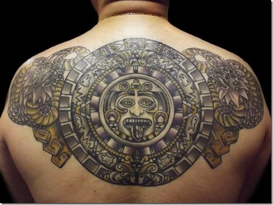 Distinctive Aztec Tattoos For Males