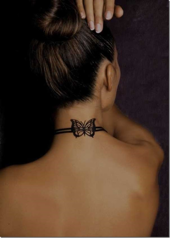 Spectacular Neck Tattoo Designs