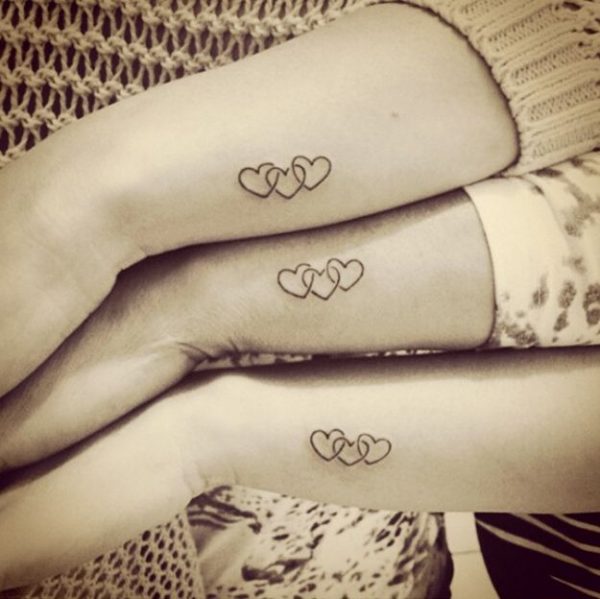 +100 Tattoos for greatest pals with nice designs