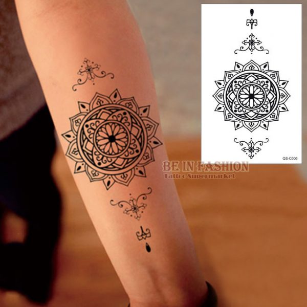 110 Mandalas Tattoos for girls