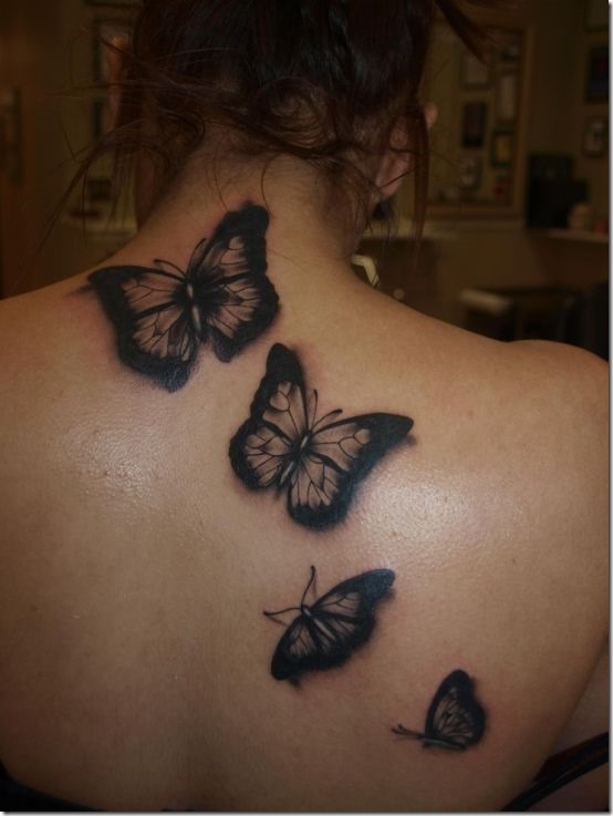 Sizzling Butterfly Tattoo Designs for Ladies