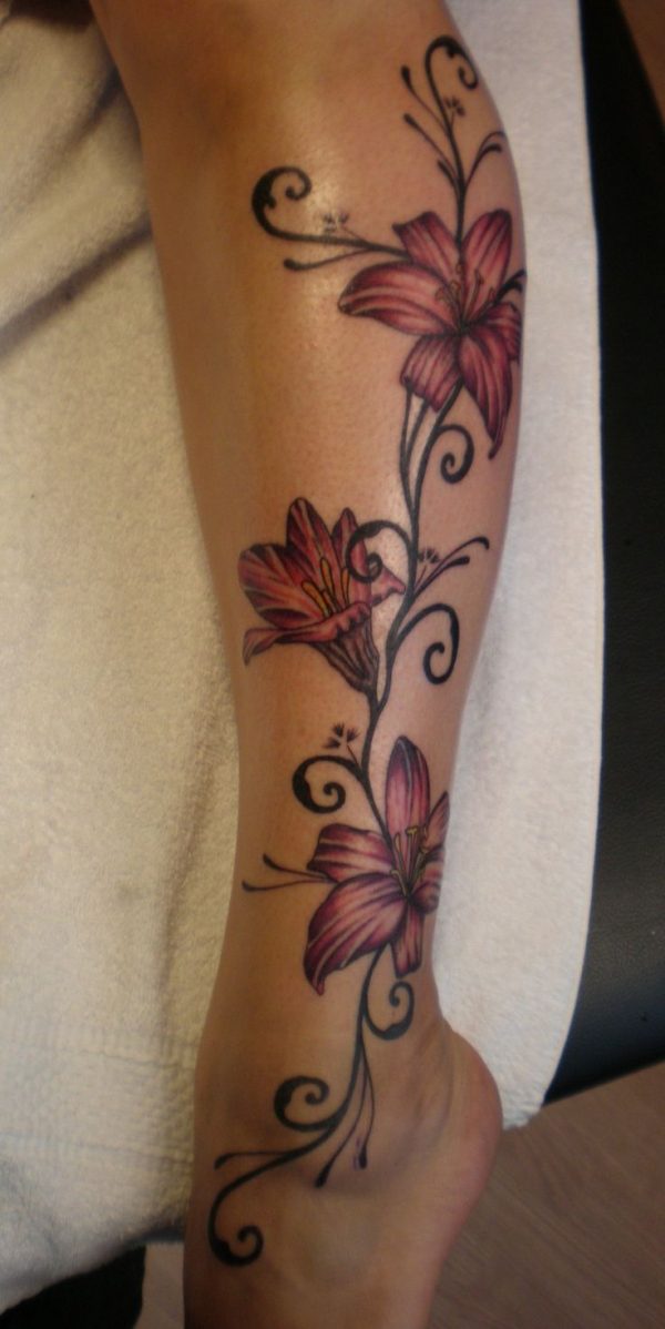 99 Roses tattoos designs for ladies