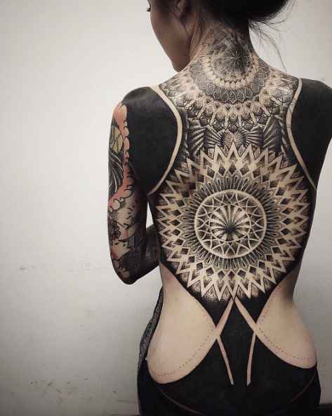 110 Mandalas Tattoos for girls