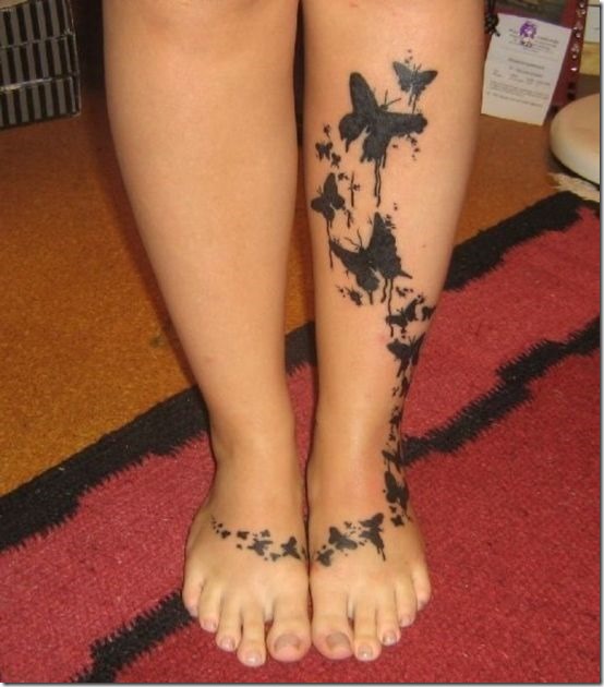 Sizzling Butterfly Tattoo Designs for Ladies