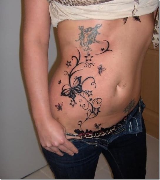 Sizzling Butterfly Tattoo Designs for Ladies