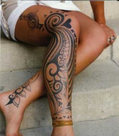 102 Maori tattoos in ladies