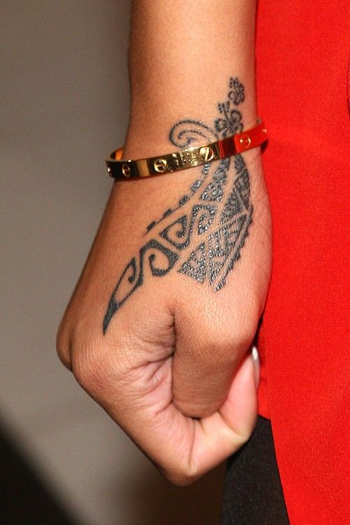 105 Tattoos on the wrist, arms and fingers small and unique