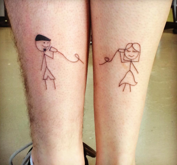 101 Love Tattoos for small and authentic {couples}